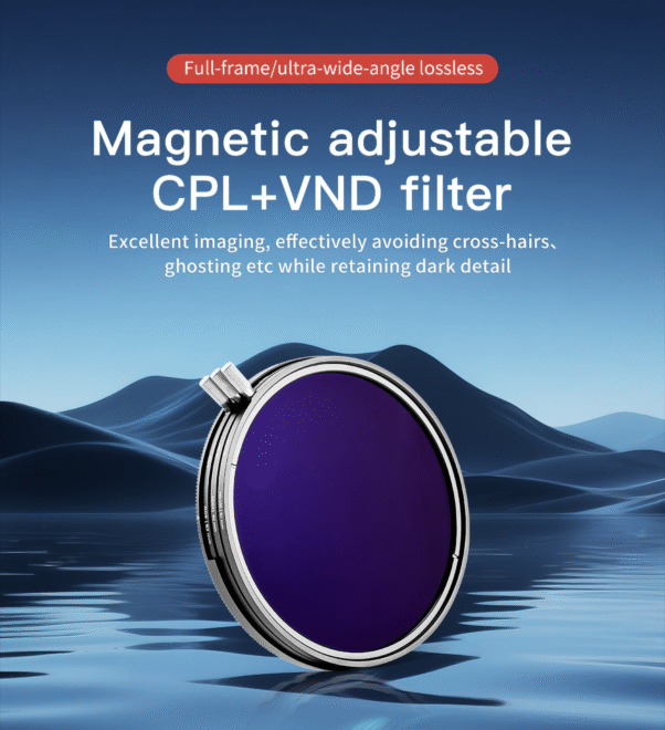 Magnetic Adjustable CPL+VND Filter